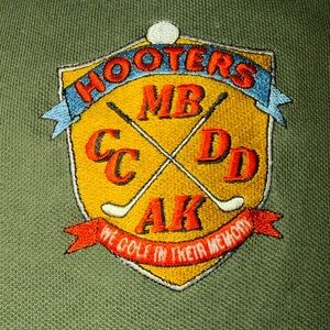 Vintage Hooters Golf Polo